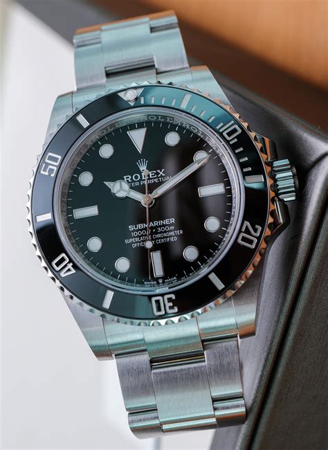 rolex submariner no date accuracy